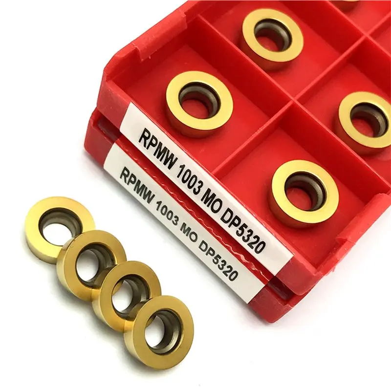 【THANKSGIVING DAY】RPMT1204 M-C DP5320 CNC Metal Lathe Tool Milling Inserts Indexable Tool High Quality Turning Insert view 4