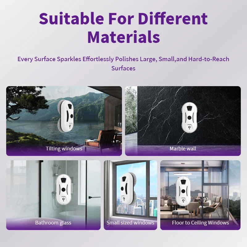 لروبوت منظف النوافذ المنزلي لانجو