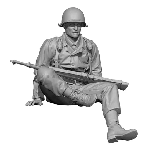 1/35 Resin Soldier model kits figure colorless and self-assembled(6 people) A-1768