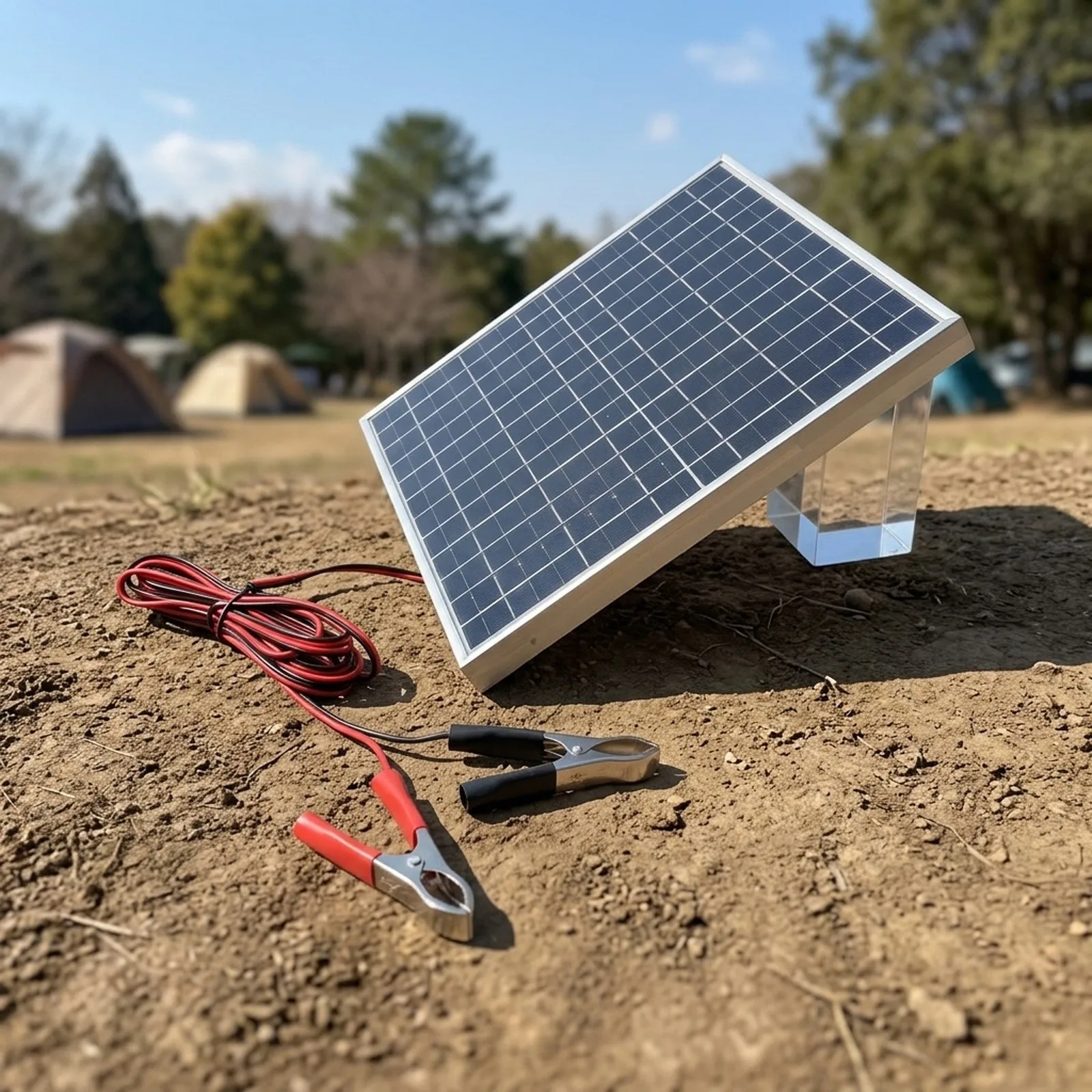 20W Portable Photovoltaic Panel for 12V For Charging Compatible with Solar Charge Controllers and Off-Grid Systems