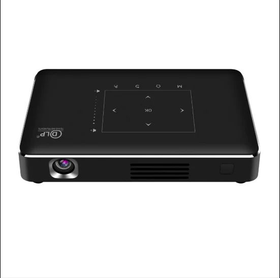 Light Emitting Diode Osarm Q6 Lamp P10 II Projector with 150 Lumens Home Smart 3D Smart Cinema for DLP-Link 3D Projectors