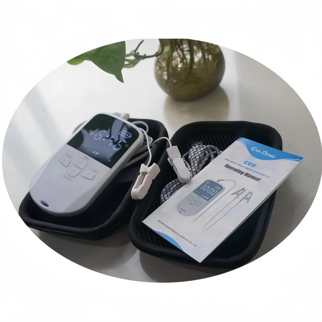 Home Use CES Vagus Ear Clip, Relieves Insomnia and Anxiety, Promotes Deep Sleep, Portable Wellness Device