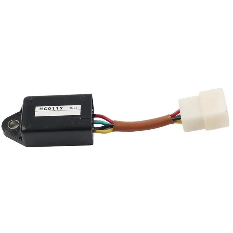AB56-Flameout Relay HC0119 HCO119 129211-77920 Timer Unit For Yanmar Engine Black