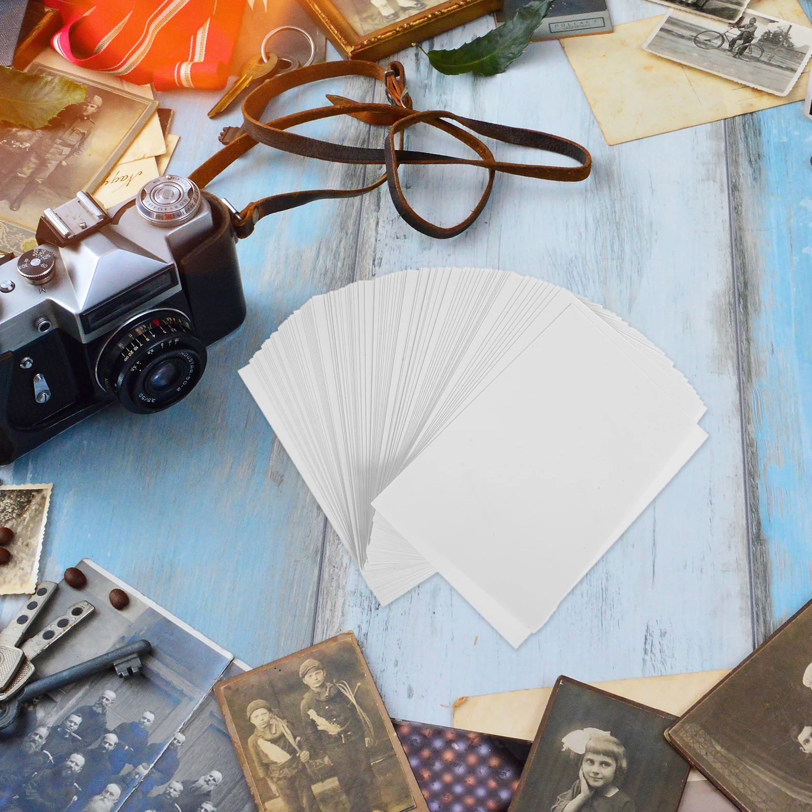 

100 Sheets A4 High Gloss Photo Papers DIY Printing Supply for Home Office School Projects Printing Paper Inkjet Paper