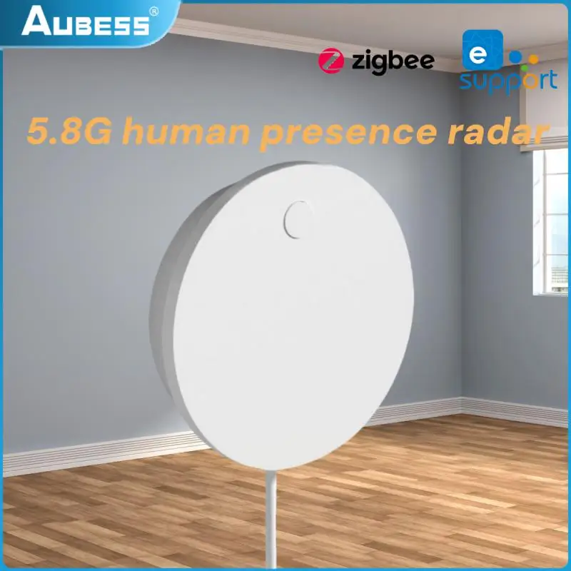 EWeLink ZigBee 5.8G ملليمتر موجة وجود الإنسان كاشف الرادار الجانب شنت مراقبة السلامة الرادار إنذار الذكية الربط الاستشعار