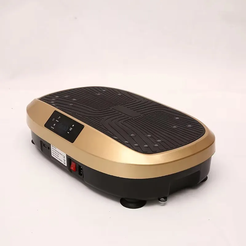 Placa vibratoria Crazy Fit de nuevo diseño 2025, equipo de ejercicio de masaje profesional para gimnasio y entrenamientos de modelado corporal en casa