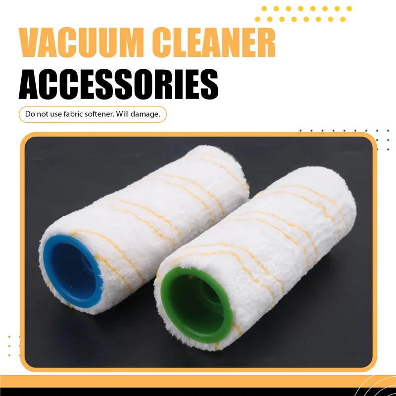 A35R 2 قطع بكرات ل Karcher FC5 FC7 FC3 FC3D منظف الأرضيات الكهربائية استبدال بكرات 2.055-006.0
