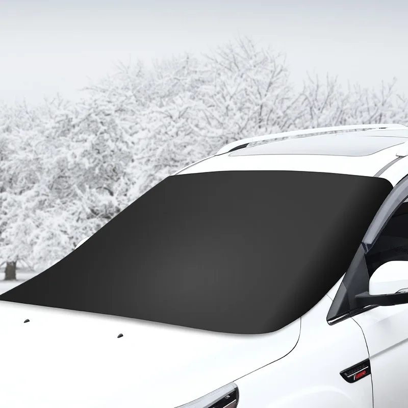 Automobile Magnetic Sunshade Cover Car Windshield Snow Sun Shade Waterproof Protector Cover Car Front Windscreen Cover