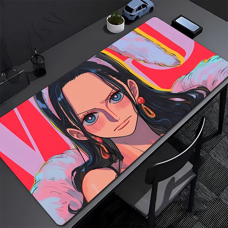 

Gaming Mouse Pad ONE PIECE Nico·Robin Accessories Office Gamer Keyboard Desk Mat Non-Slip ground mat Large PC HD Anime Mousepad