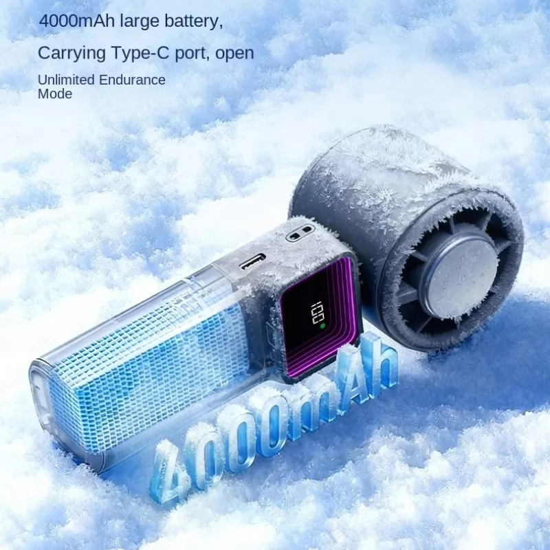 3-in-1-ファン-5-スピード-4000mah-充電式リチウム電池-usb-充電ミニファン-ポータブル-屋外キャンプ旅行用