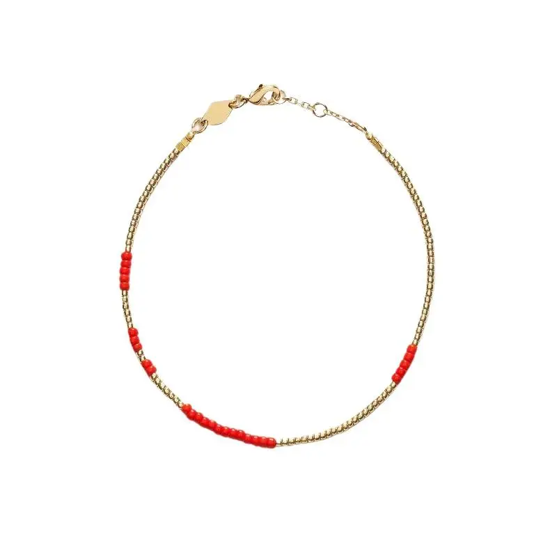 Colorful Boho Handmade Beaded Bracelets Seed Bead Stackable Strand Friendship Bracelet Summer Beach Vacation Jewelry Gift