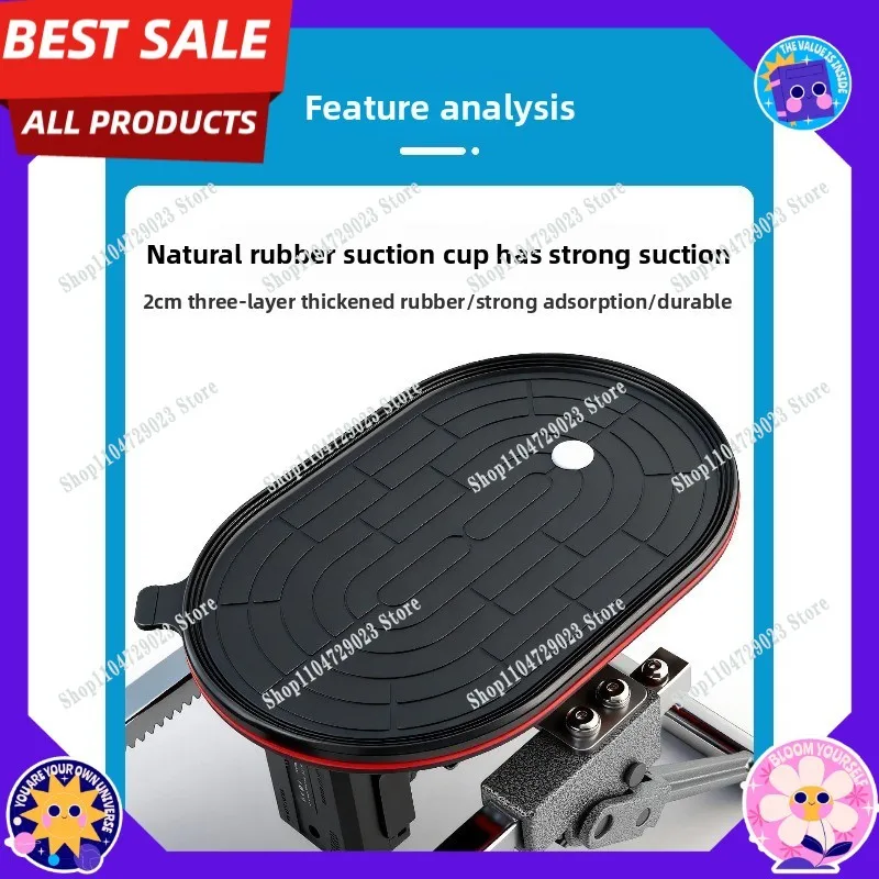 Heavy-duty electric suction cup splicer, countertop tensioner, large slab stone tile rock slab splicing leveling tool