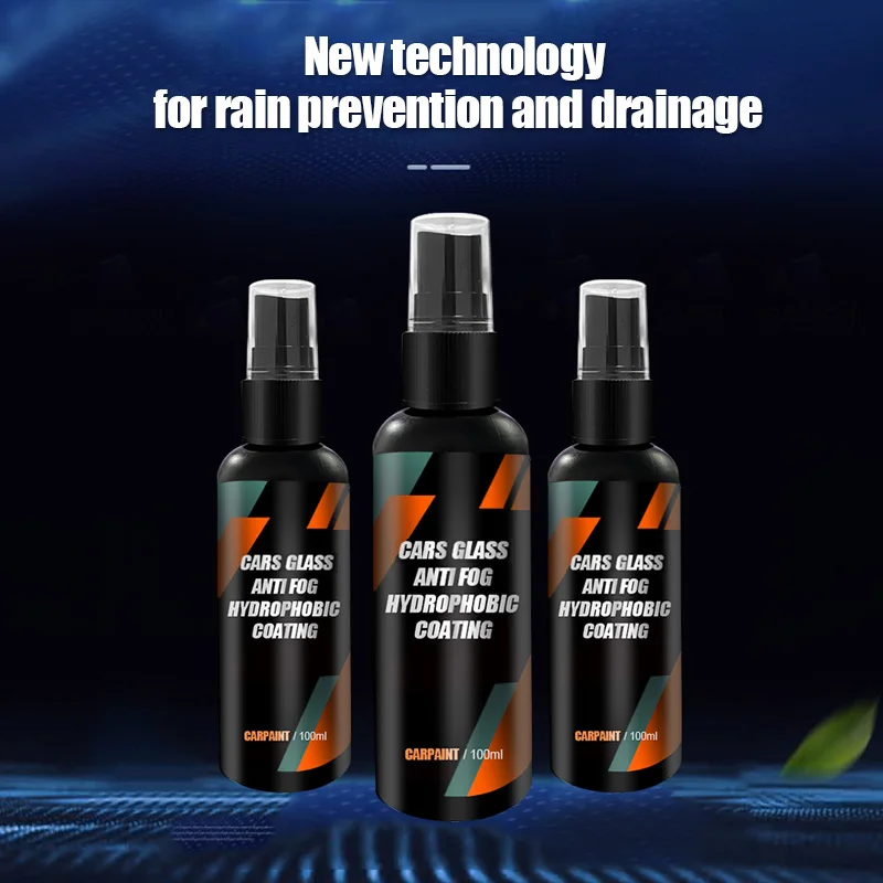 Motorcycle Glass Anti-rain For Car Water Repellent Fortify Dashboard Rearview Mirror Hydrophobic Coating Enhanced Visibility Spr image 4