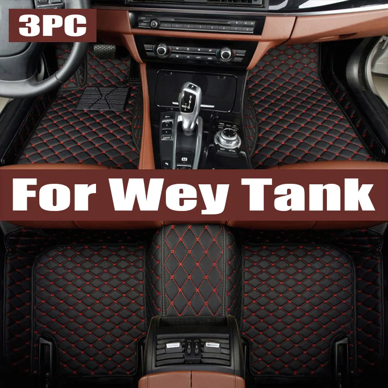 

For Wey Tank 300 trunk mat Great Wall GWM 2020 2022 2021 2023 Car Trunk Floor Mats Waterproof TPE Material Protect Storage Pad