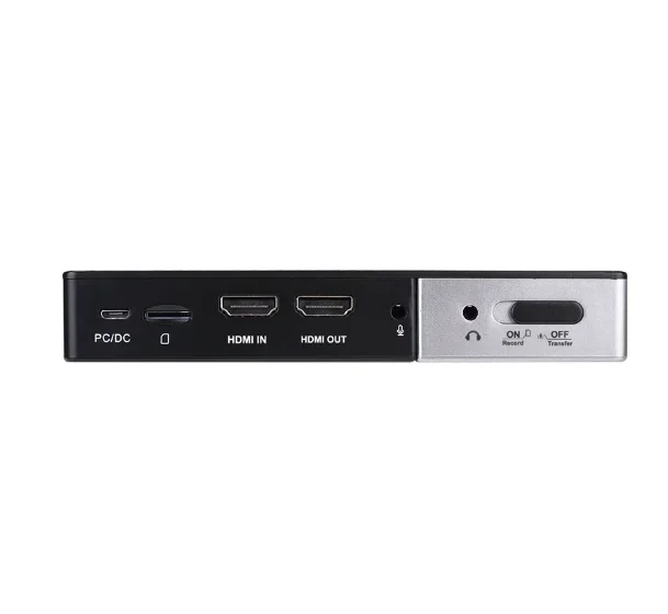 Ezcap 273 HD 1080P 60fps HDMI Video Capture Card Game Live Streaming Recording Box With LCD Screen Playback Player Mic in Audio