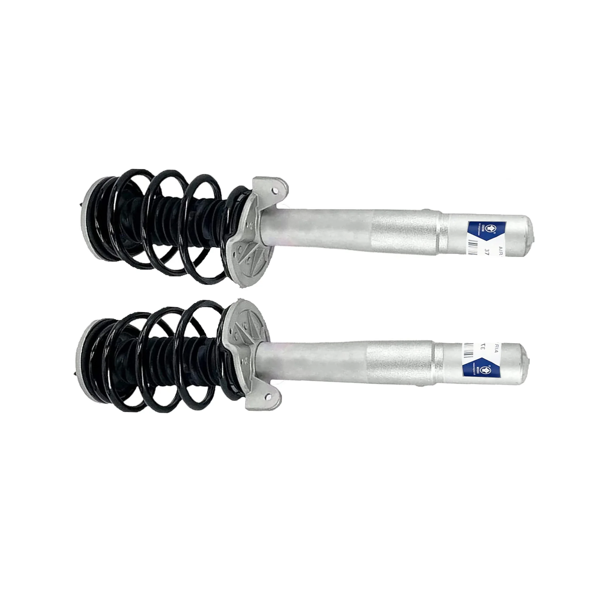 OGDEN 2Pcs Front Left+Right Shock w/EDC Suspension Shock Absorber Spring For BMW E65 E66 750i 760i 31316785529, 37106782147