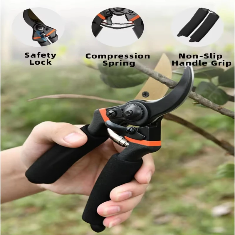 

Garden Branch Pruning Pliers, Multifunctional Plant Construction Tools, Garden Pruning Shears with Safety Locks