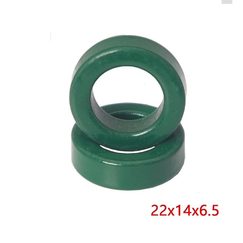 【5PCS】22*14*6.5mm Ferrite Toroid Core Transformer Inductor Coil Ring for EMI/RFI Filters Audio Transformers LED Lighting