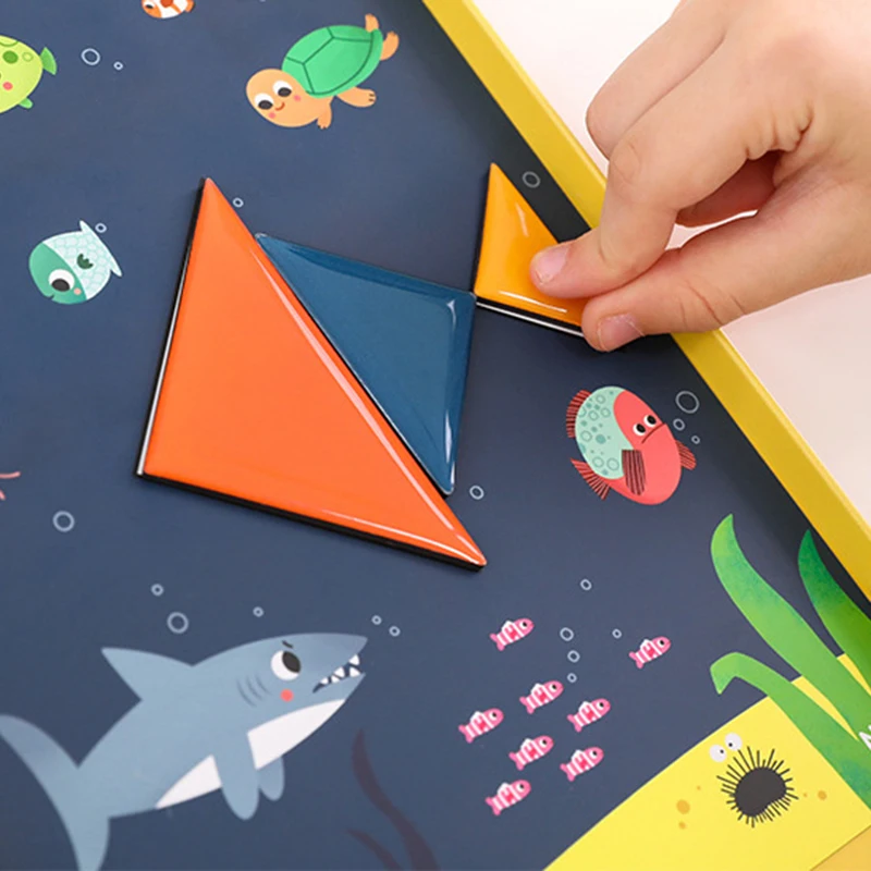 Crianças brinquedo esquerda e direita cérebro quebra-cabeça jogo treinamento de motor fino brinquedos educativos para crianças