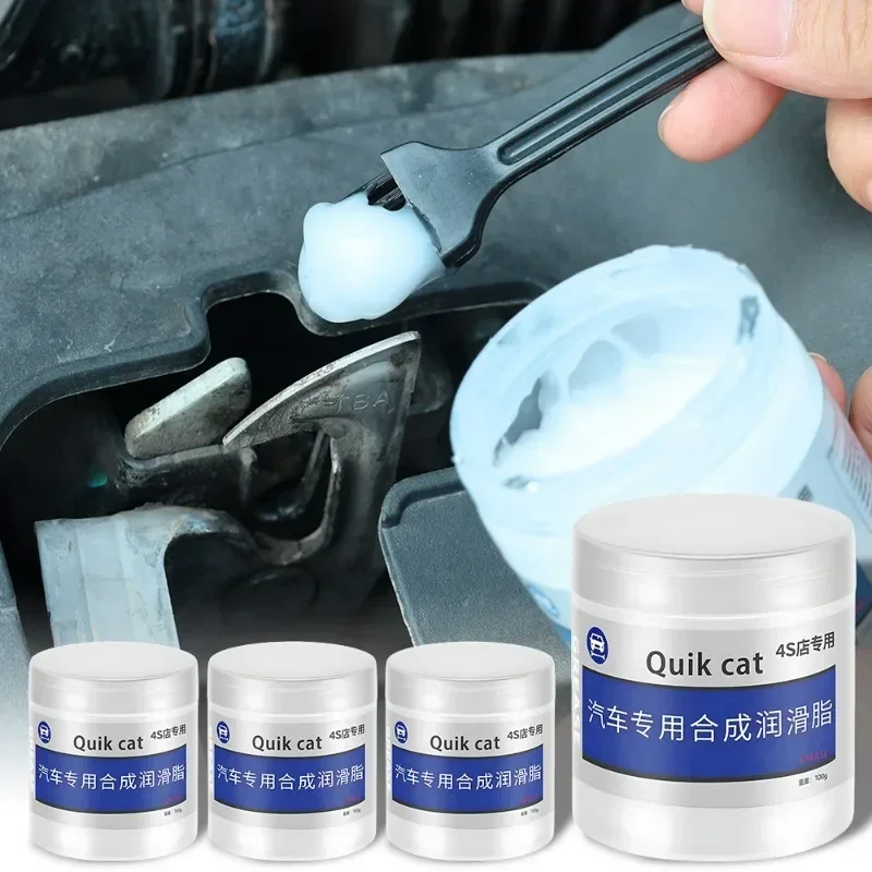 

Car Sunroof Track Lubricating Grease Door Abnormal Noise Antirust Oil White Mechanical Maintenance Gear Bearing Oil Grease Kit