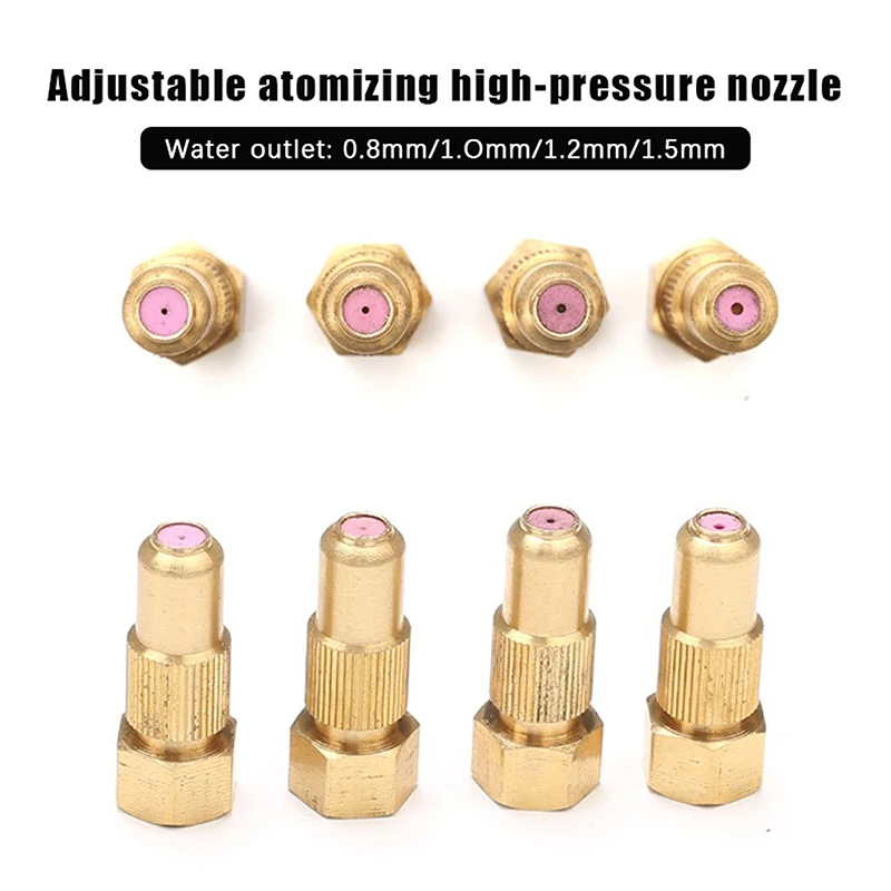 【Peace】Agricultural Irrigation Nozzle 16*41*8MM Adjustable Pottery Nozzle Adjustable Spray Effortless Installation