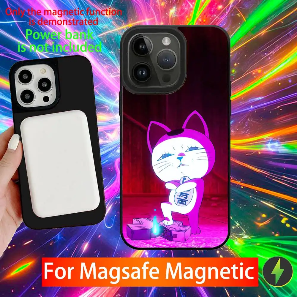 حافظة هاتف Turbo Granny لهاتف iPhone 16,15,14,13,12,11,Pro,Max,Plus,Mini,SE شحن لاسلكي مغناطيسي جديد Magsafe