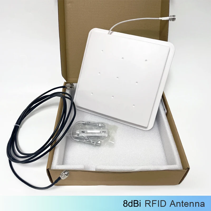 

2-8m rfid card reader park vehicle management fit ALR-F800-X 8dbi gain waterproof outdoor extender UHF rfid antenna long range