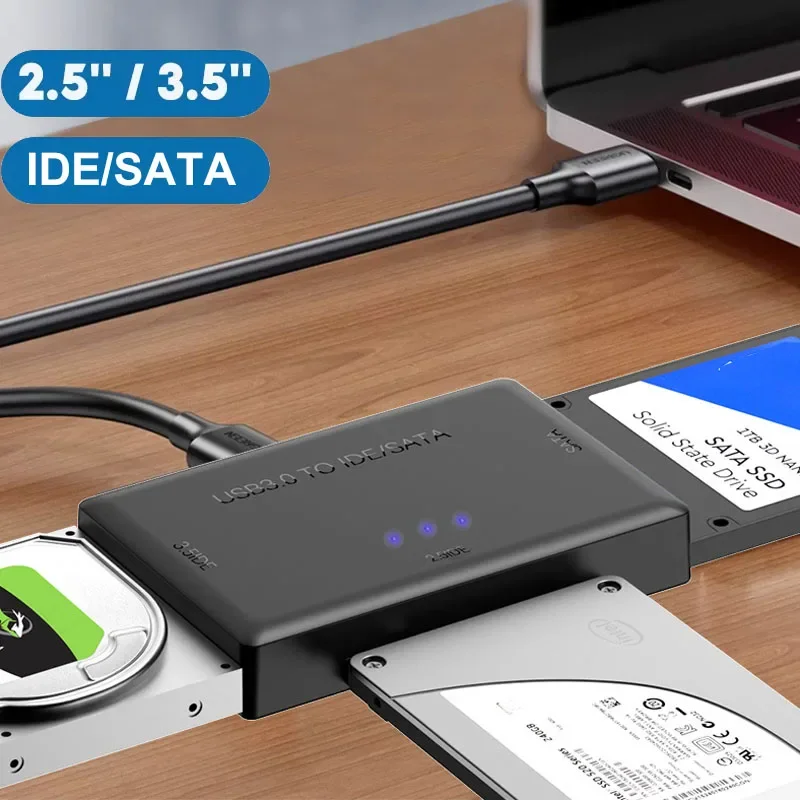 yZ[zUSB 3.2 3.0 - SATA IDE3.0 ϊA_v^[ 2.5/3.5C` SSD HDD n[hhCu OtA_v^[ USB 3.0 - SATA III P[u m[gp\R/PCp