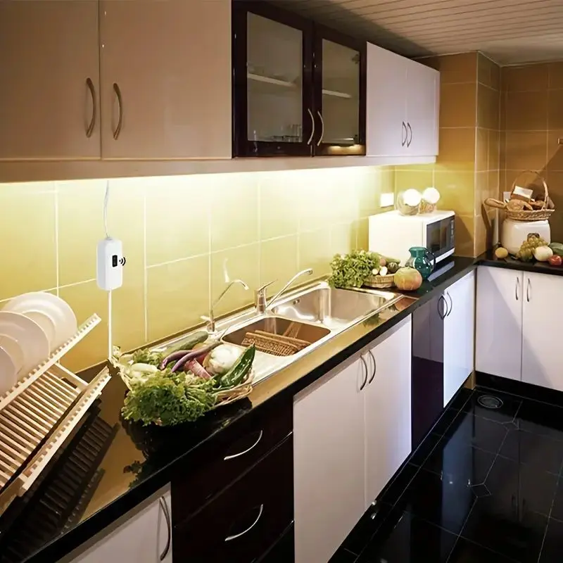 LED Strip Light Gesture Sensor Lights Strip 5V Kitchen Cabinet Hand Sweep Lamp Tape USB Waterproof Double-sided TV Backlight