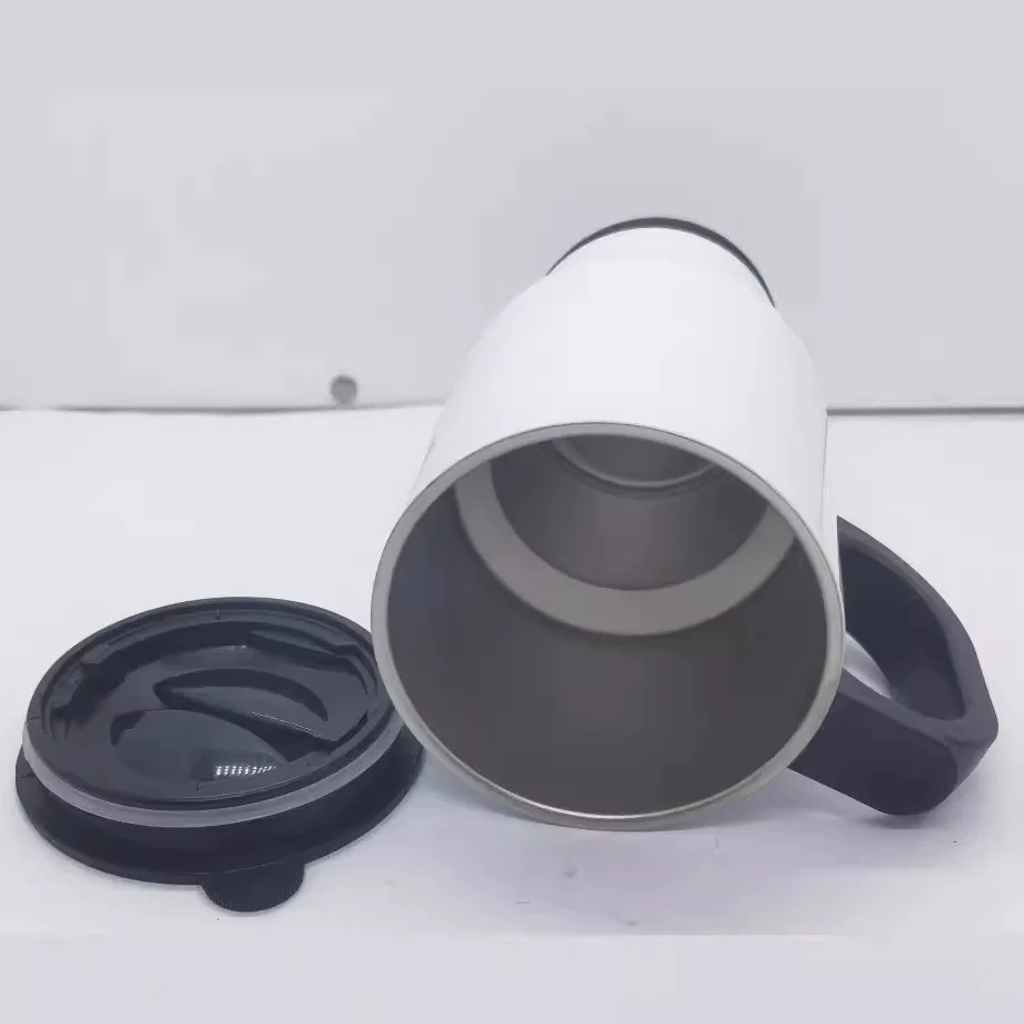 450ML Car Tumbler Customize Your LOGO Name Photo Stainless Steel Double Wall Flask Thermos Big Capacity for Driver Traveller