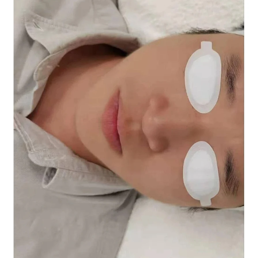 50/100 paires OD7 + bouclier oculaire jetable pour Laser IPL LED Microdermabrasion Protection des yeux 190-11000nm
