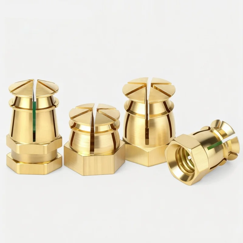 

Медная гайка-заглушка 3-в-1 для ремонта отверстий под петли мебельной фурнитуры, для деревянных досок