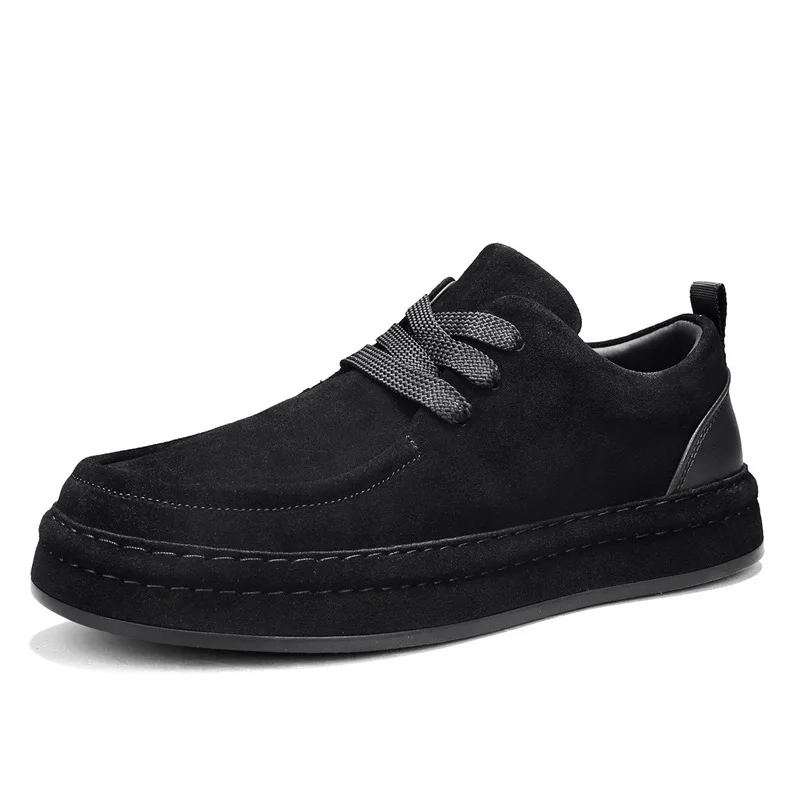 Men's loafers Shoes Casual Shoes Made of Durable Suede Material Comfortable Walking Shoes Suitable for Daily Wear