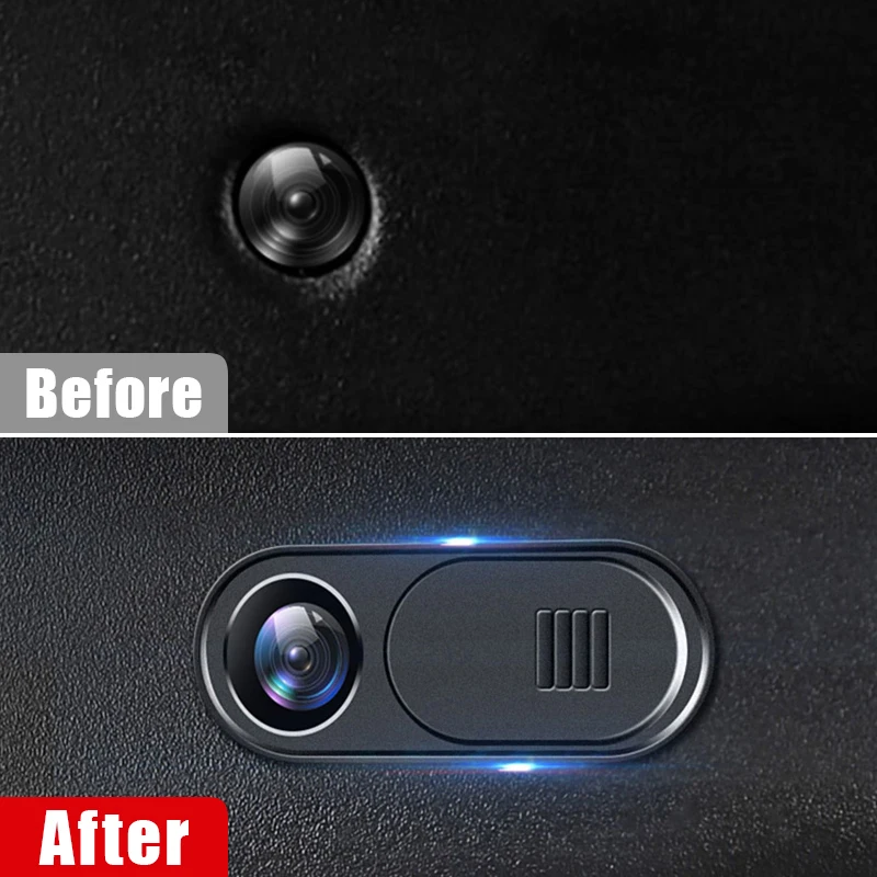 ل تسلا نموذج 3 Y S X 2017- 2019 2020 2021 2022 2023 2024 سيارة الداخلية كاميرا ويب كاميرا حامي غطاء الخصوصية الملحقات