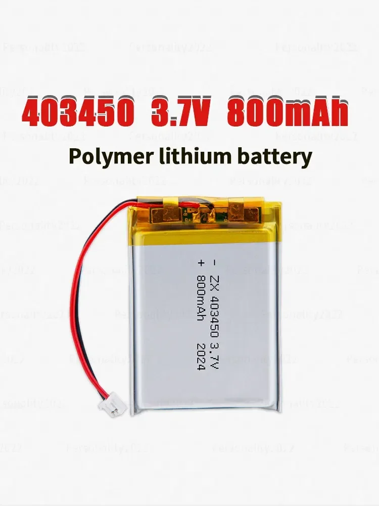 1szt-10szt 403450   800mAh Li Polymer Ion Battery 3.7V Baterie litowe do głośnika radiowego Beauty GPS Navigator Controller Camera — zdjęcie produktu 7