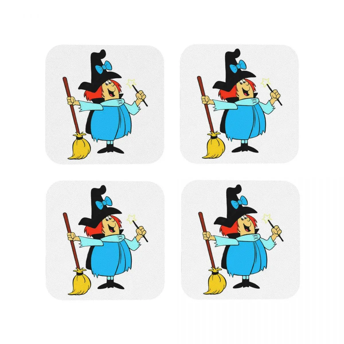 

Winsome Wicht Coasters Kitchen Placemats Insulation Cup Coffee Mats For Decor Home Tableware Pads Set of 4