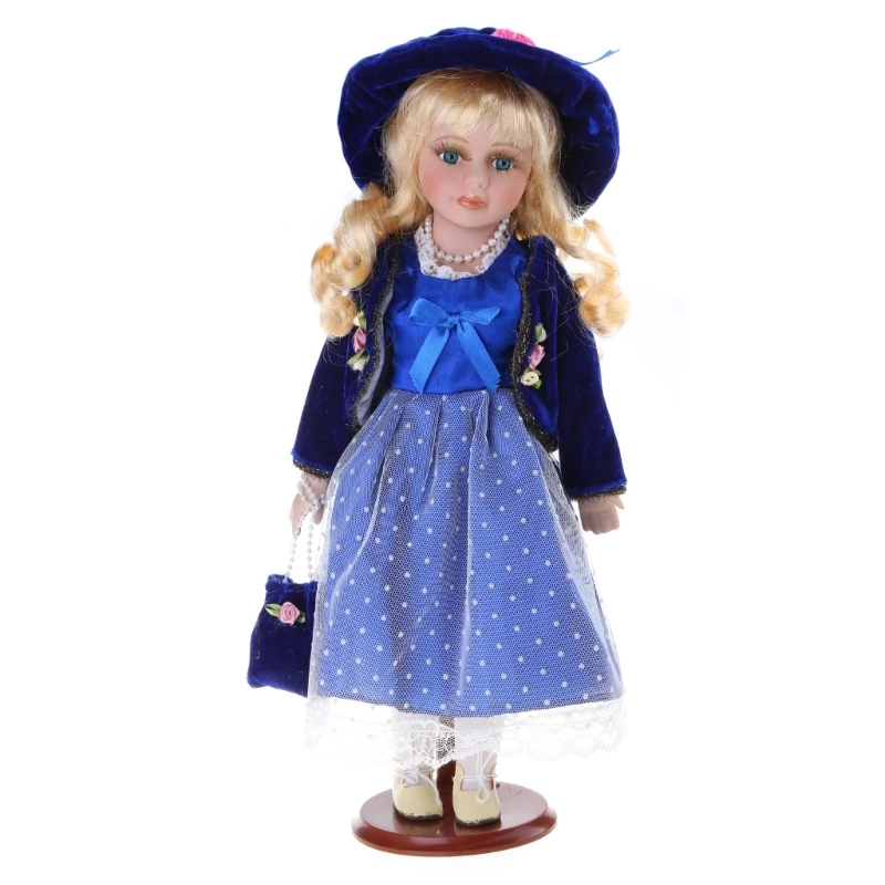 

Collectible Victorian Porcelain American Ceramic Female Delicate Realistic Desk Display Centerpieces