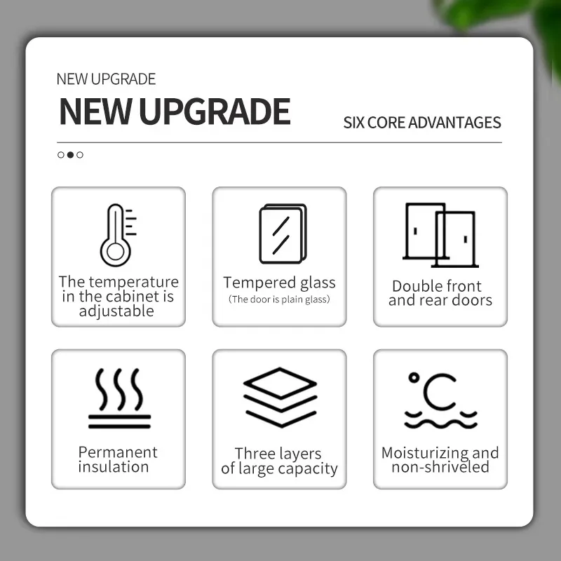 Kitchen Equipment Hot Food Warmer Display Cabinet for Fast Food Commercial Use Factory Direct Sales Food Display