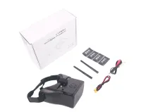 Hawkeye Little Pilot AR V2 DVR 5Inch 800x480 5.8G 48CH Dual Receiver Foldable Detachable FPV Goggles For Shortsighted RC Drone