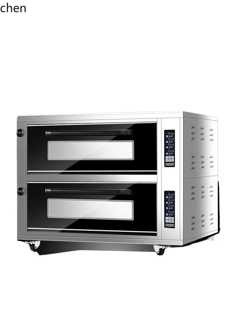 KX  Commercial Oven with Steam Spray Baking Two Layer Four Plate Open Furnace
