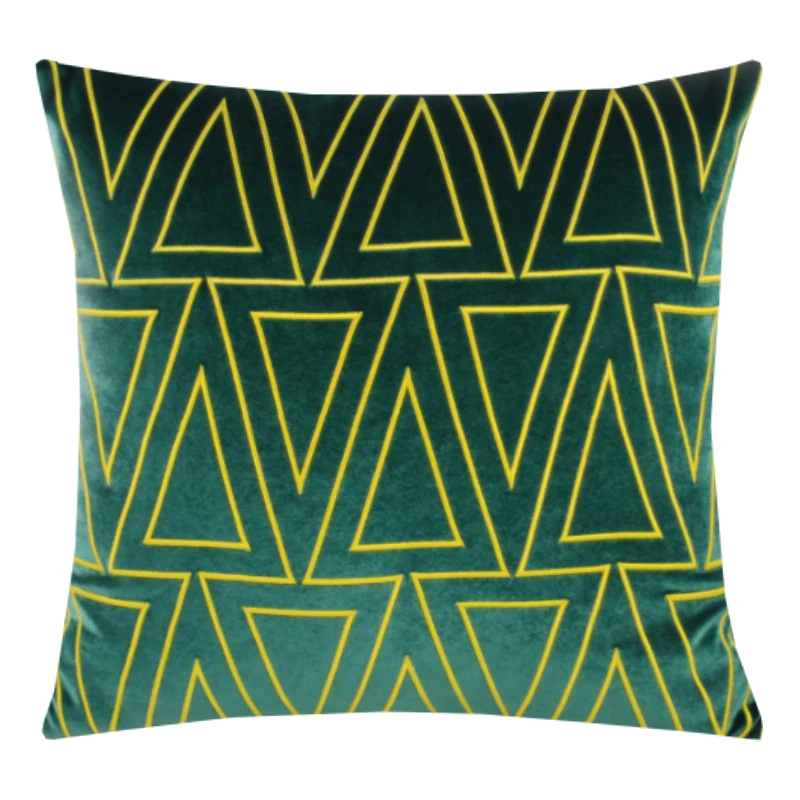 Rams haftowana dekoracyjna geometryczna poduszka poduszka Home Decor haftowana okładka TYLKO BEZ wypełnienia