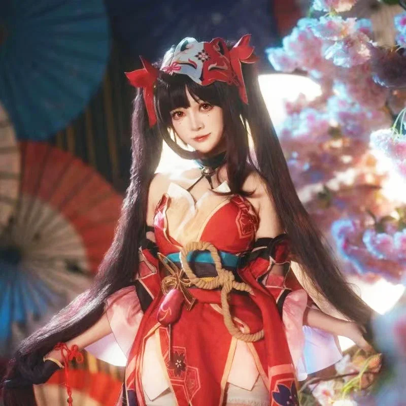 HSR Sparkle Cosplay Honkai Star Rail Cosplay Costume Shoes Mask Prop Wig Anime Role Play Outfit Sexy Halloween Party Dress Women