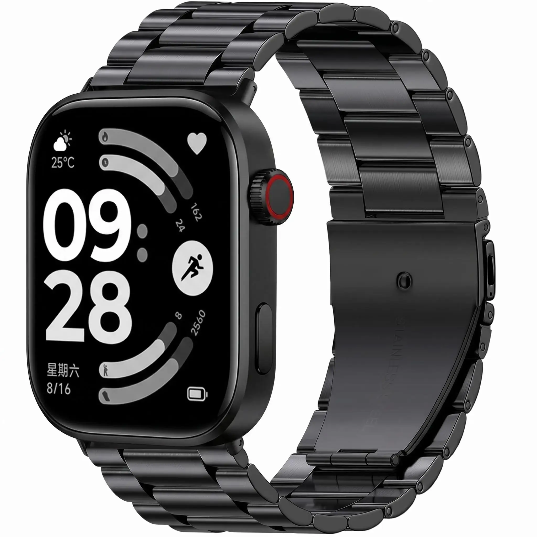 Metal Stainless Steel Band for Redmi Watch 6 5 4 Bracelet Watchband Smartwatch Correa for Xiaomi Band 10 Pro 9 Pro 8 Pro Strap