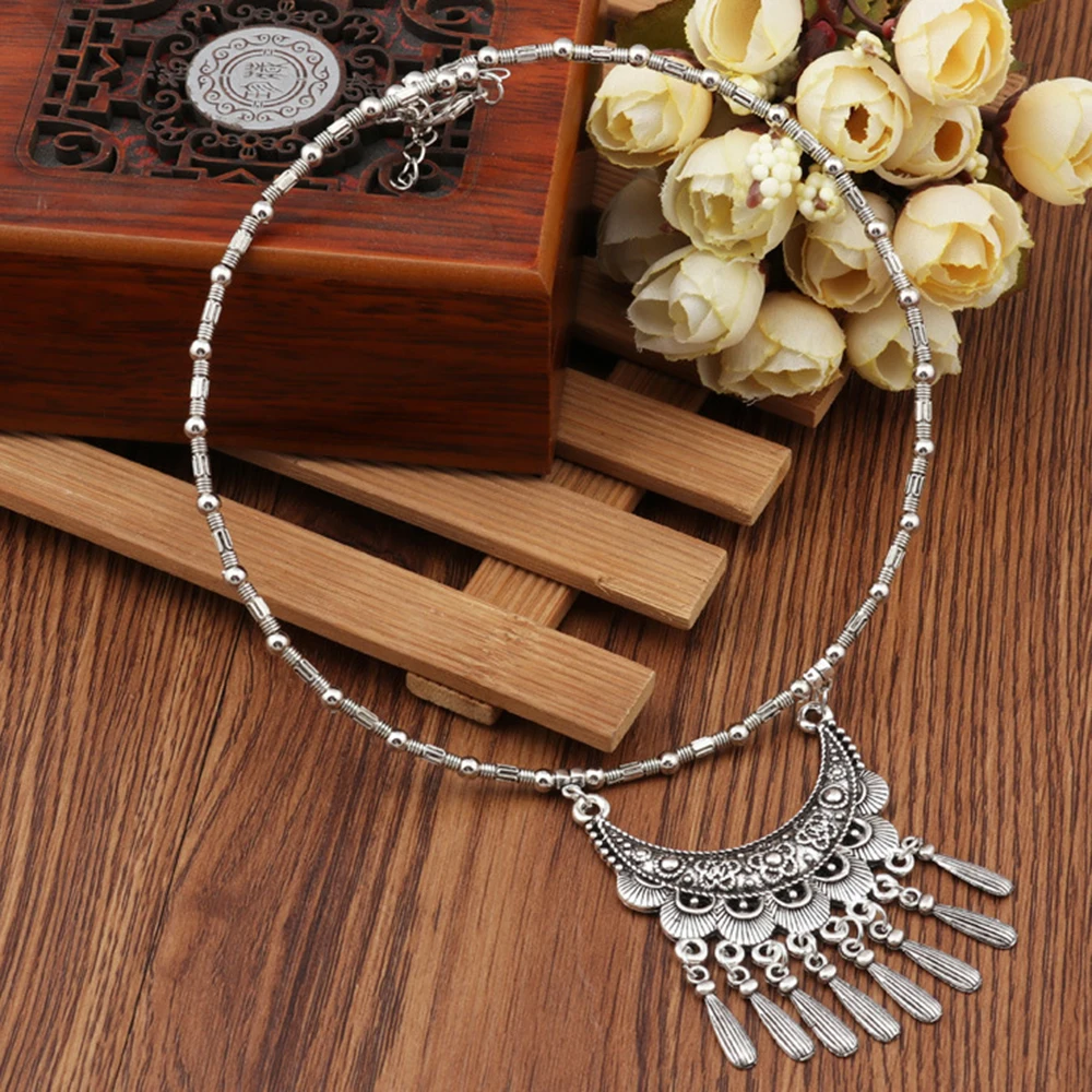 New Ethnic Necklace Nepali Retro Pendant Niche Personality Trendy Woman Accessories Jewelry Gifts For Girl Men