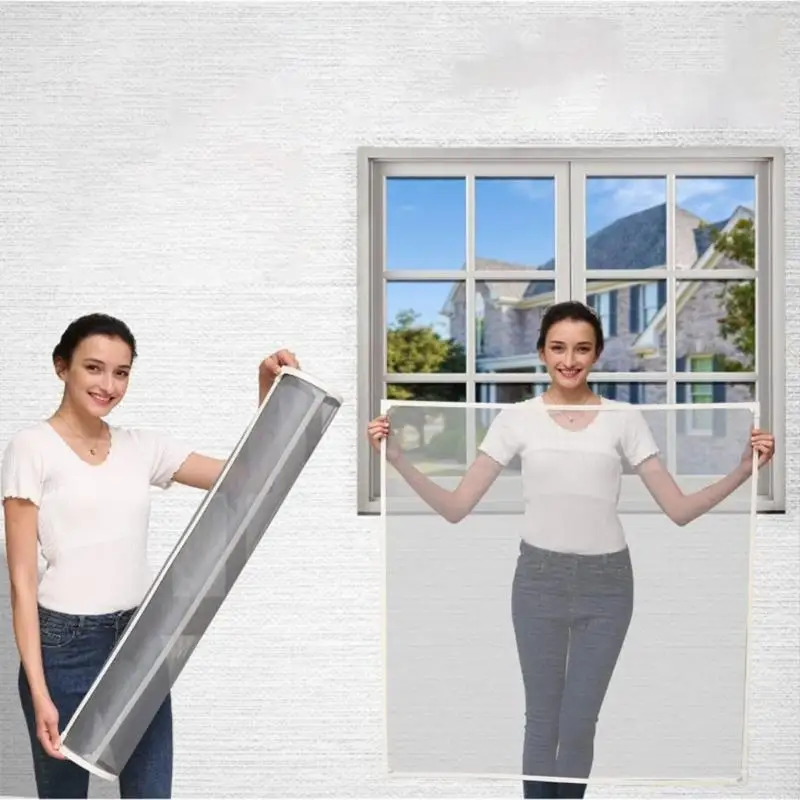 

Регулируемый магнитный экран окна стекловолокно сетка сетки белой каркасы.