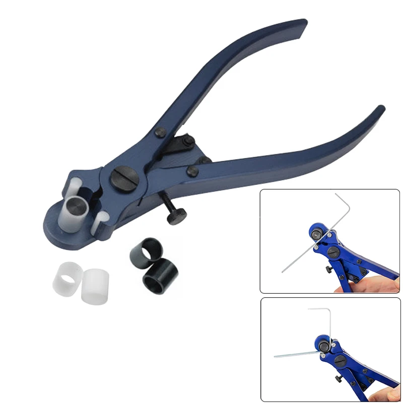 Swiss-Made ASIC SA Jewelers Ring Bending Pliers Aircraft Aluminum Jewelry Precise Ring & Wire Forming Smooth Curve Shaping Tool
