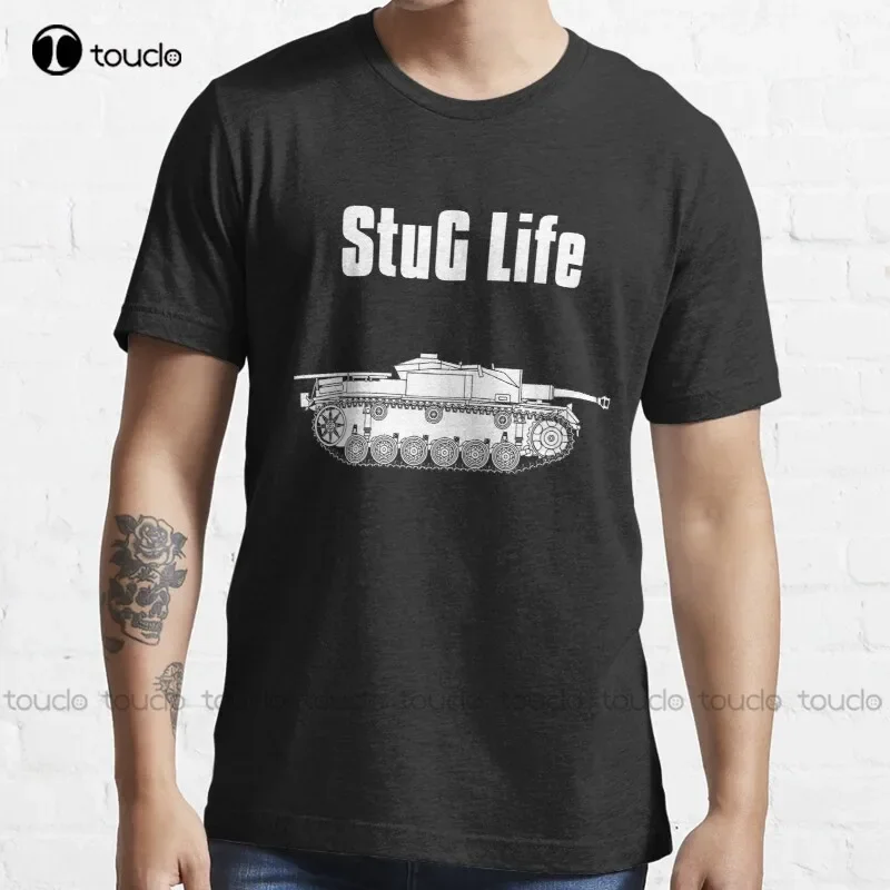 New Stug Life - Military History Visualized (Vertical Version) T-Shirt T-Shirt Cotton Tee Shirt Xs-5Xl Unisex Fashion Funny