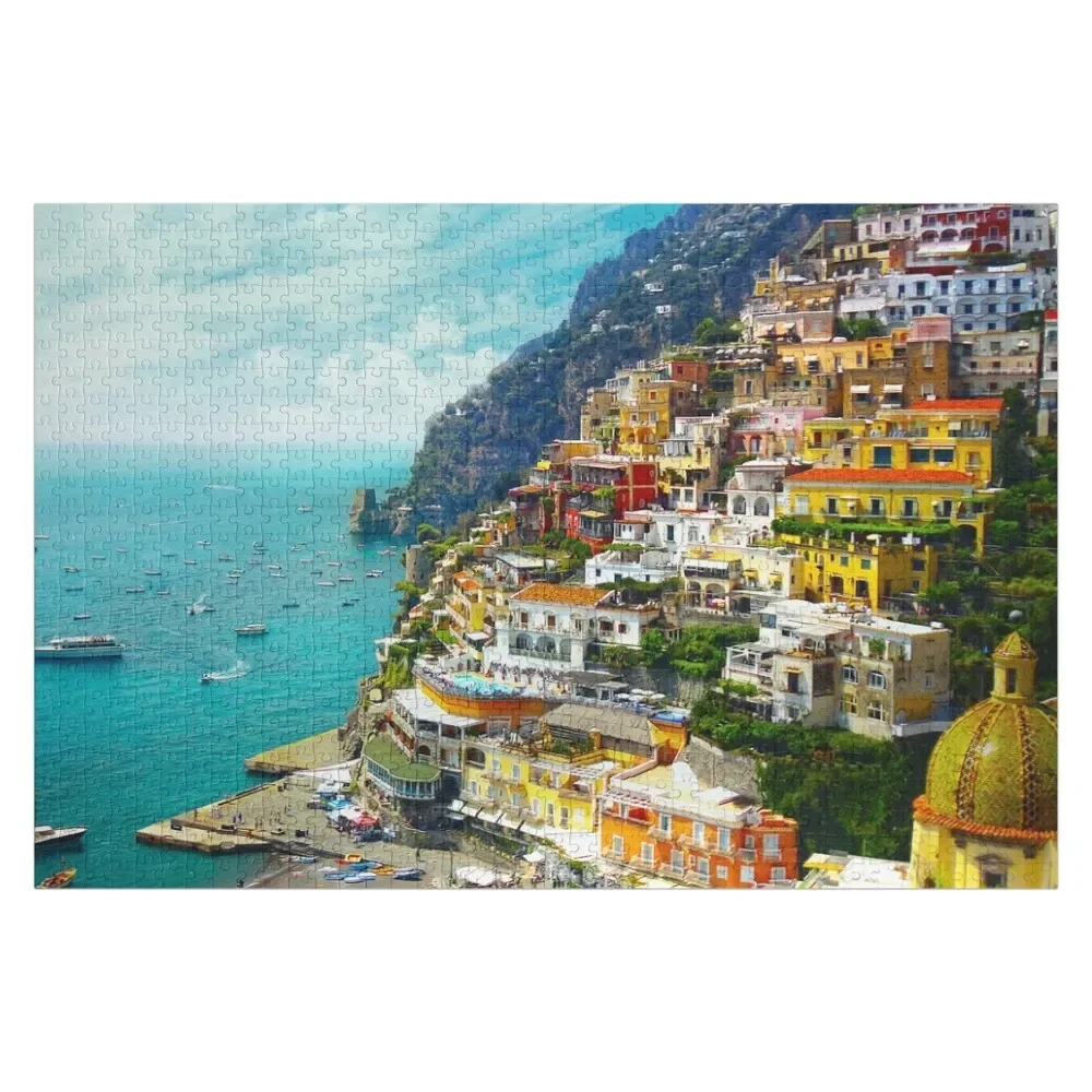 Positano Reise fotografie Puzzle Spiel Kinder Roman Spielzeug für Kinder 2022 Puzzle