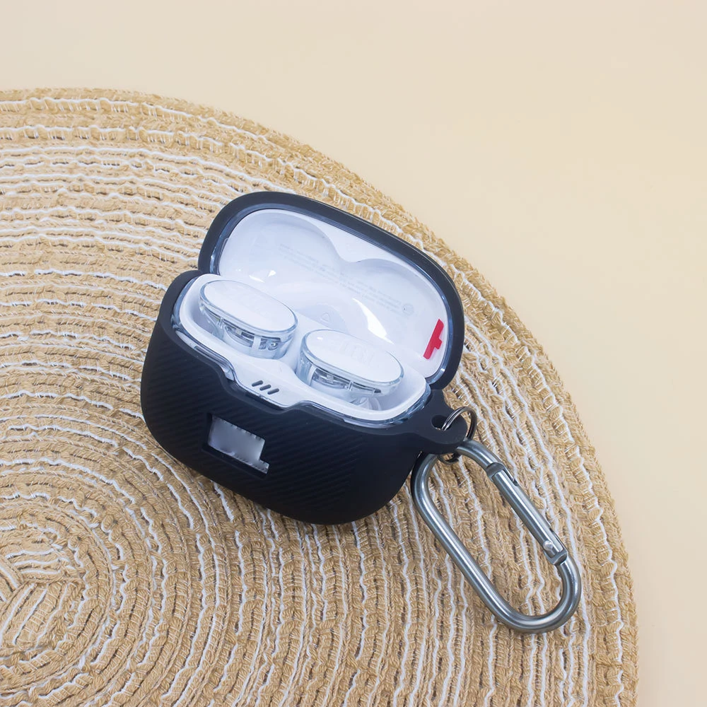 Silica Gel Headphone Case Dustproof Waterproof Earbuds Case Sweatproof Non-slip Sleeve for JBL TUNE BUDS Wireless Earphone