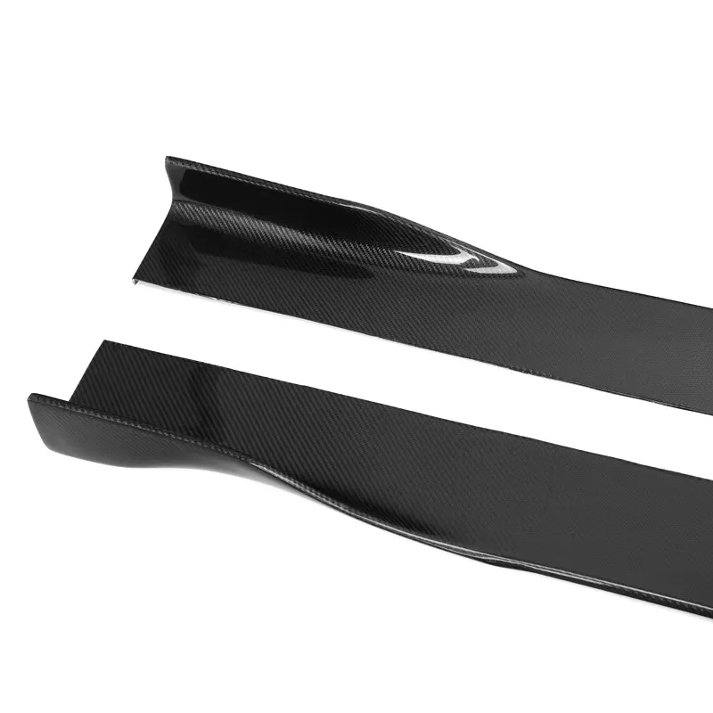 215M 84.6'' Inches Carbon Fiber Universal Side Skirt for  Audi SLINE Audi A6 S6 A7 S7 RS7 2011up